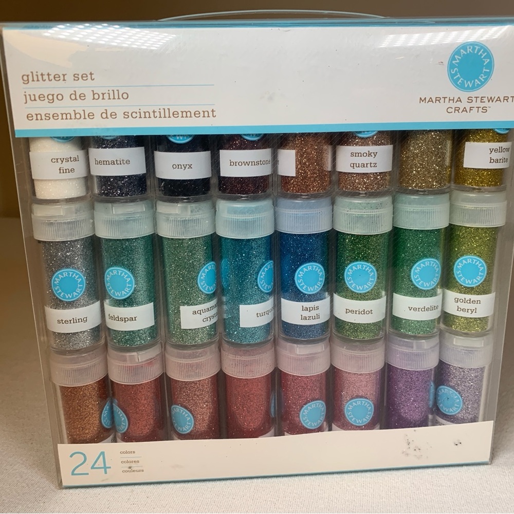 Martha Stewart Glitter Set - Multicolor